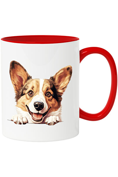 StoryGift Romania Cana cu un catel fericit care se uita peste gard | bucurie ...