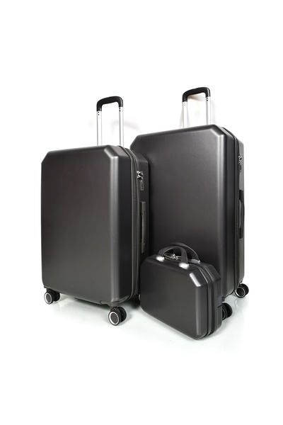 MORANO Murano 5-Piece Luggage Set with Expandable Zipper and Spinner Wheels, 30/26/22/18/12 Inch
