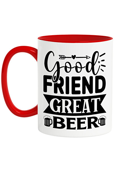 StoryGift Romania Cana cu mesajul "Good friend, great beer" - prieten bun ber...