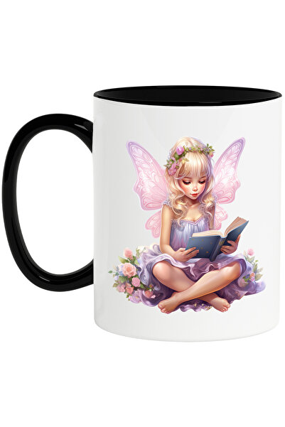 StoryGift Romania Cana cu o fetita zana care citeste dintr-o carte | ilustrat...
