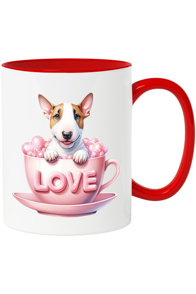 StoryGift Romania Cana cu un catel jucaus | ilustratie | sta intr-o ceasca | ...