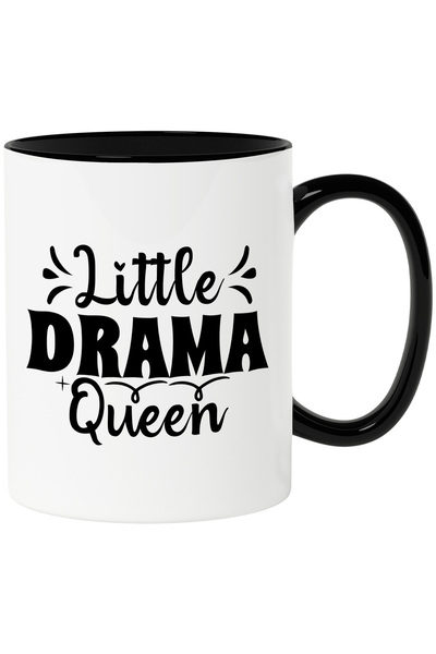StoryGift Romania Cana cu textul in engleza "Little drama queen" - regina mic...