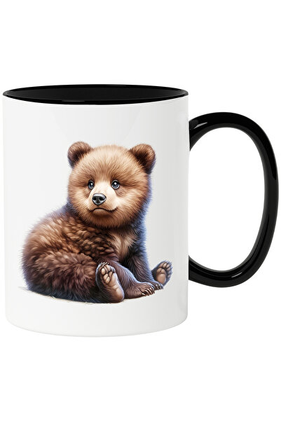 StoryGift Romania Cana cu un pui de urs surprins | ilustratie | curiozitate |...