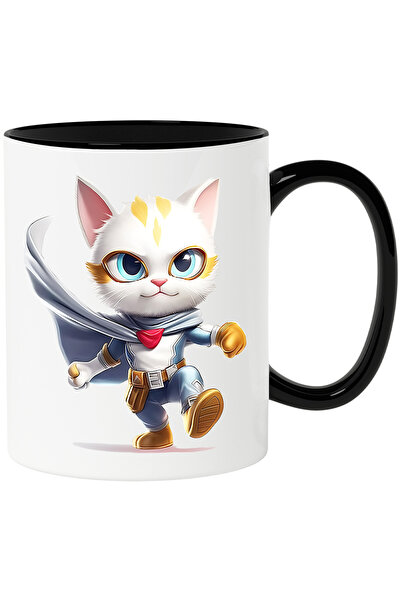 StoryGift Romania Cana cu un motan erou | ilustratie | costum | superputeri |...