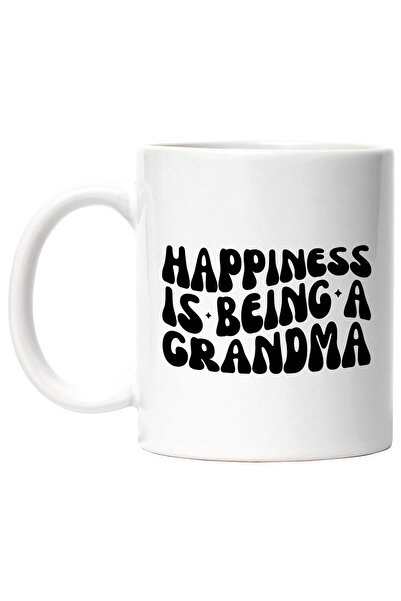StoryGift Romania Cana cu text in limba engleza "Happiness is being a grandma...