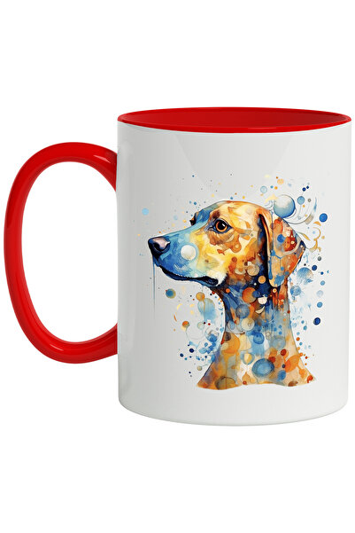 StoryGift Romania Cana Cu Catel, Fantasy, Abstract, Ilustratie, Cercuri, Stro...