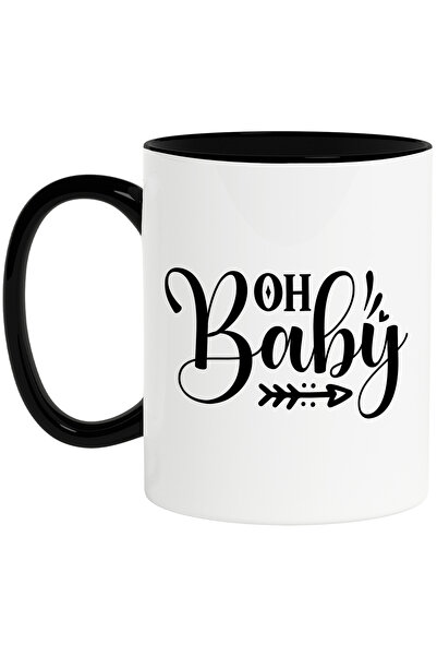 StoryGift Romania Cana pentru un copil mic cu mesajul "Oh, baby" - grija copi...