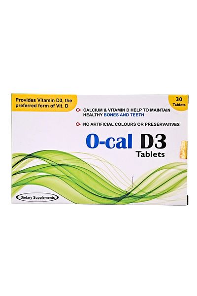 Vox Dei Labs O-Cal D3 Tab 30'S
