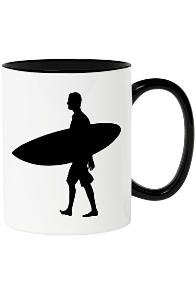 StoryGift Romania Cana pentru pasionatii de surfing - valuri placa cu Maner N...