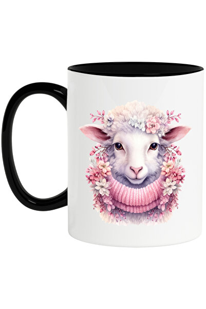 StoryGift Romania Cana cu o oita cu fular | ilustratie | frig | floricele | r...