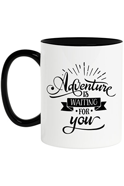 StoryGift Romania Cana cu mesajul in limba engleza "Adventure is waiting for ...