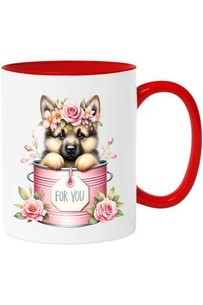 StoryGift Romania Cana cu un catel lup care iese dintr-o conserva | ilustrati...