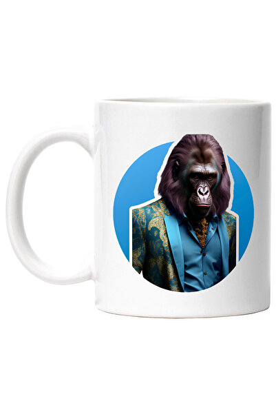 StoryGift Romania Cana Cu Maimuta, Gorila, Costum, Fantasy, Moda, Multicolor ...