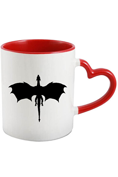 StoryGift Romania Cana cu un dragon care zboara in inaltul cerului cu Maner I...