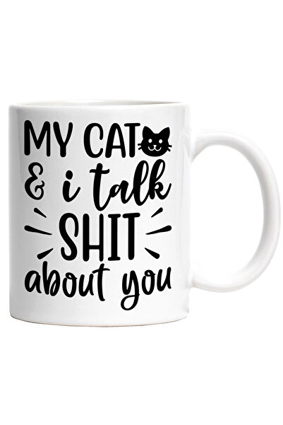 StoryGift Romania Cana pentru cei care ii barfesc pe ceilalti cu pisicile lor...