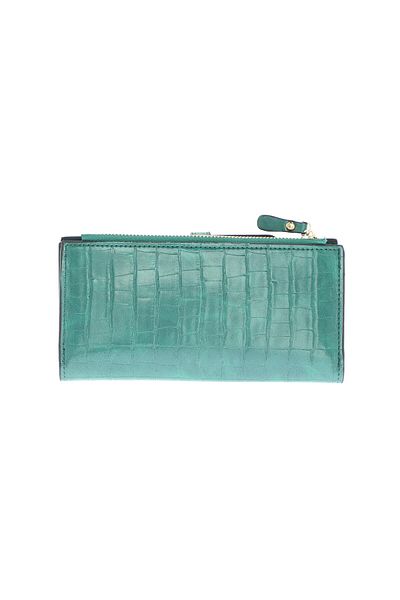 OEM Women's wallet, made of eco-leather, Buticcochet, 19x10x2 cm, Green - PR824