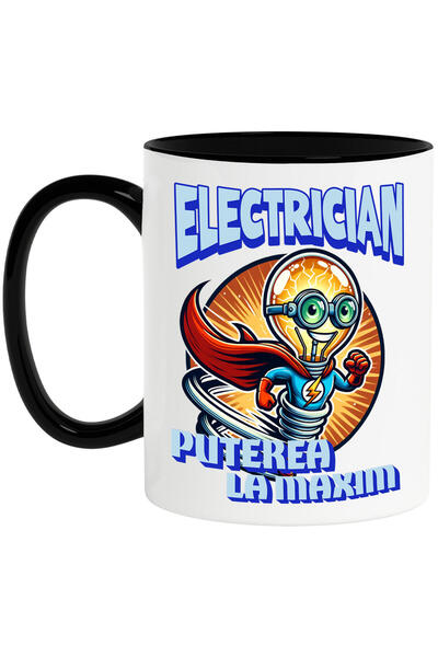 StoryGift Romania Cana cu Bec Stralucitor Cu Pelerina Rosie Si Costum De supe...