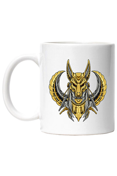 StoryGift Romania Cana Cu Anubis, Zeu, Robot, Mitologie, Multicolor 330 ml, C...