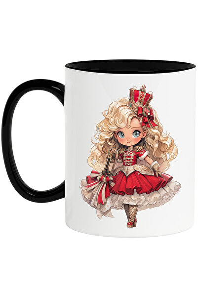 StoryGift Romania Cana cu o fetita dragalasa cu o coroana de regina | ilustra...