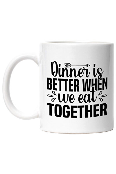 StoryGift Romania Cana pentru persoanele indragostite care apreciaza cina luata impreuna cu Maner , Cu Maner Alb