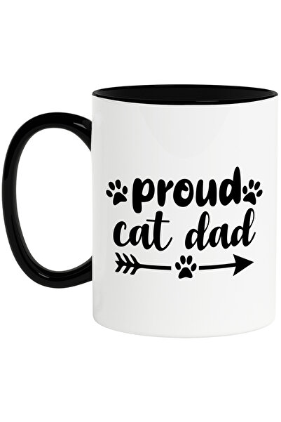 StoryGift Romania Cana pentru iubitorii de pisici cu textul in engleza "Proud...