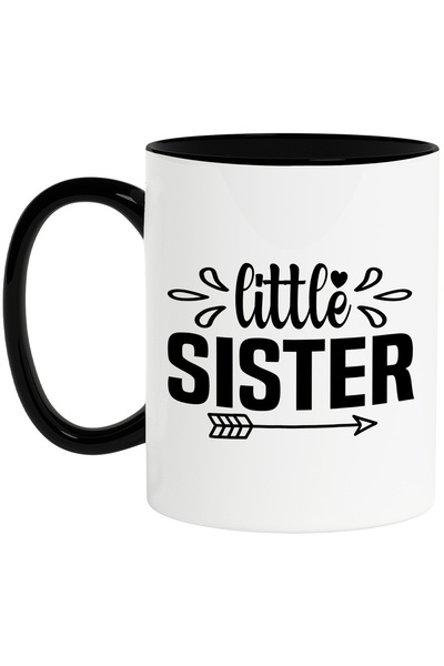 StoryGift Romania Cana pentru o sora mai mica iubita si cuminte cu mesajul "L...