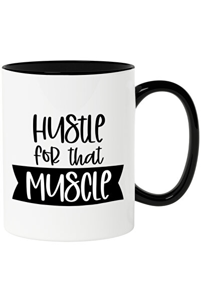 StoryGift Romania Cana cu mesajul "Munceste pentru acel muschi" - pasiune spo...
