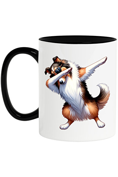 StoryGift Romania Cana cu un caine care danseaza | ilustratie cu ochelari | c...