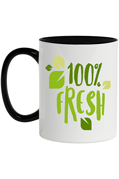 StoryGift Romania Cana Cu Mesaj In Engleza 100% Fresh, Frunze, Proaspat, Natu...