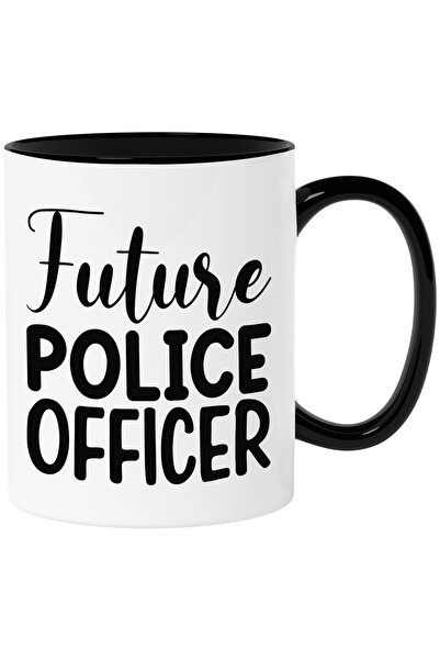 StoryGift Romania Cana cu textul "Future police officer" - viitor ofiter de p...