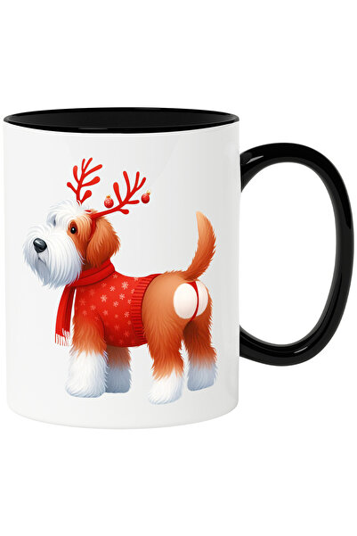 StoryGift Romania Cana cu un caine care are niste coarne de ren | ilustratie ...