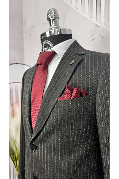 Dupont Slim Fit Mono Yaka Takım Elbise