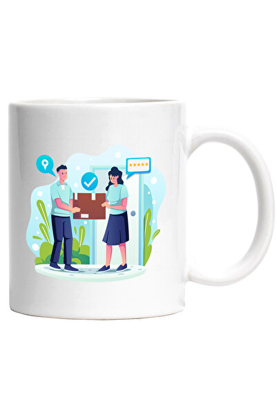 StoryGift Romania Cana Cu Livrator, Pachet, Recenzie, Multicolor 330 ml, Cera...