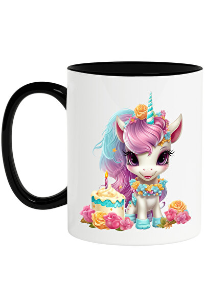 StoryGift Romania Cana cu un unicorn vesel | ilustratie | tort | imbujorata |...