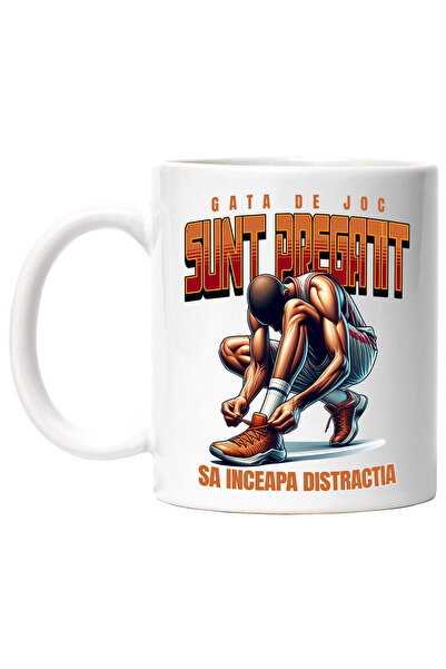 StoryGift Romania Cana cu Jucator Profesionist De Baschet Legare Siret Sport ...