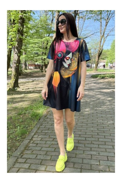 FASHIONLAND ΦΟΡΕΜΑ FAIRYTALE ΜΕ ΚΟΝΤΟ ΜΑΝΙΚΙ ΣΕ ΓΡΑΜΜΗ Α, ΜΟΝΑΔΙΚΗ ΜΕΣΗ, ΠΟΛΥ...