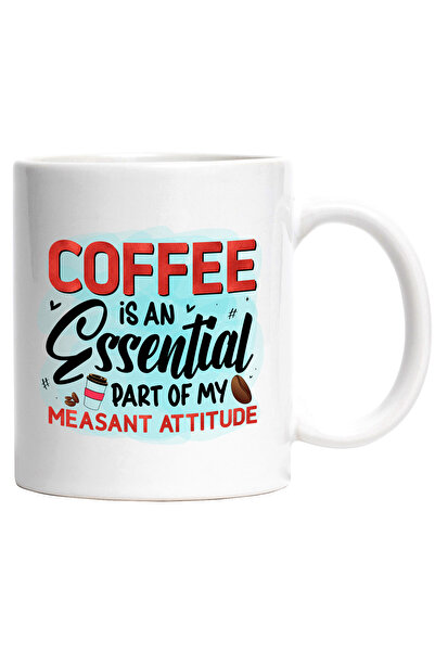 StoryGift Romania Cana cu mesajul "Coffee is an essential part of my measant ...