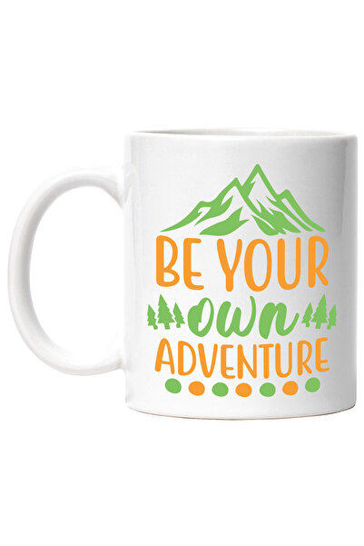 StoryGift Romania Cana cu munti si brazi cu textul "Be your own adventure" - ...