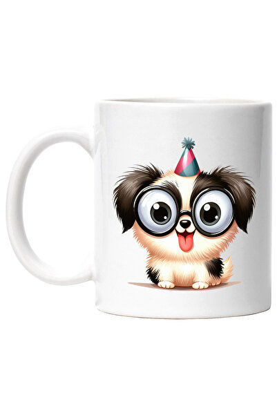 StoryGift Romania Cana cu un catel nebunatic | ilustratie | privire ciudata |...