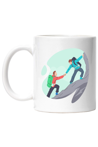 StoryGift Romania Cana Cu Drumetie, Bat, Munte, Ghiozdan, Multicolor 330 ml, ...