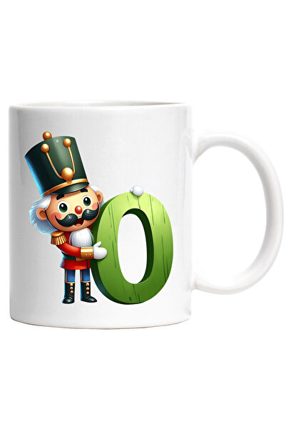 StoryGift Romania Cana cu un spargator de nuci care tine litera "O" | ilustra...