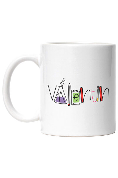 StoryGift Romania Cana Cu Numele Valentin, si Mesaj Amuzant, Curios, Sociabil...