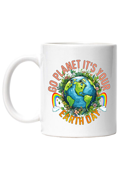StoryGift Romania Cana cu mesajul "Go planet, it's your Earth day", hai, e zi...