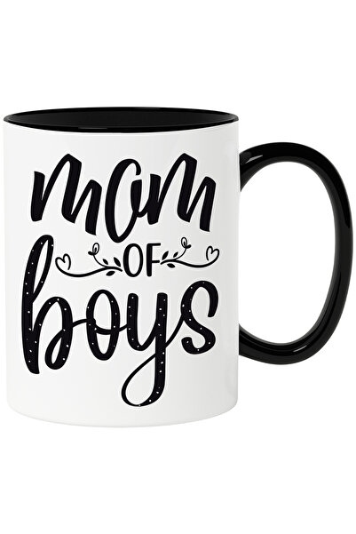 StoryGift Romania Cana cu inimioare pentru mamele de baieti - afectiune iubir...