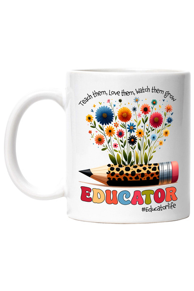 StoryGift Romania Cana cu mesajul "Teach them, love them, watch them grow, ed...