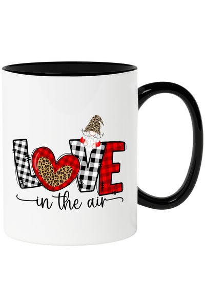 StoryGift Romania Cana cu un pitic cu barba cu mesajul "Love in the air", iub...