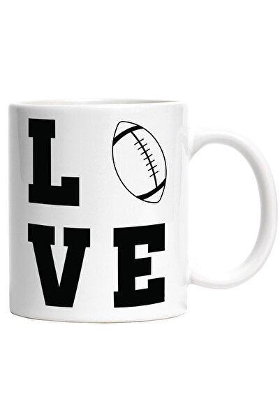 StoryGift Romania Cana cu o minge de fotbal american pentru iubitorii acestui...