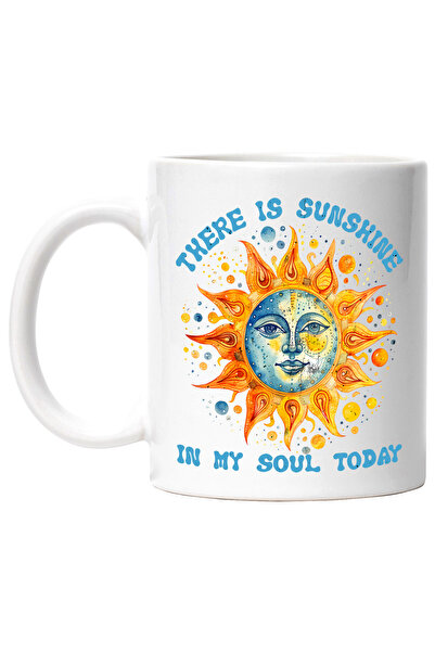 StoryGift Romania Cana cu mesajul "There is sunshine in my sould today", stil...