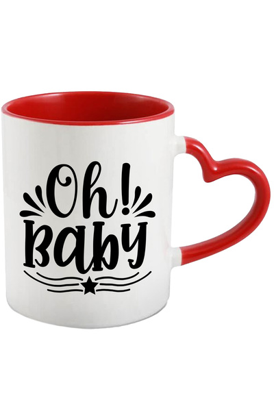 StoryGift Romania Cana pentru un bebelus - textul in engleza "Oh! Baby" cu Ma...