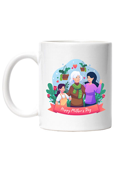 StoryGift Romania Cana Cu Mesaj In Engleza Happy Mother's Day, Copii, Mama, P...